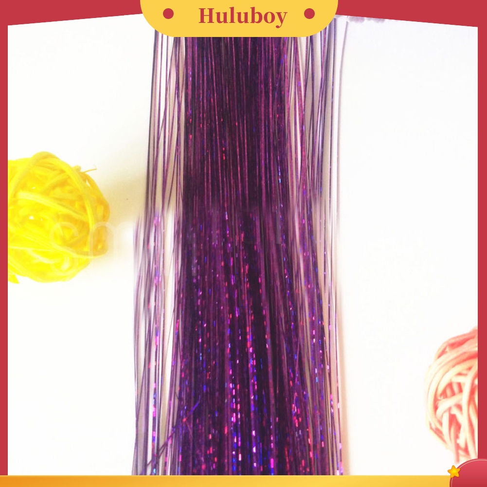 Hair Extension Aksen Glitter Sparkly Untuk Pesta Klub Malam