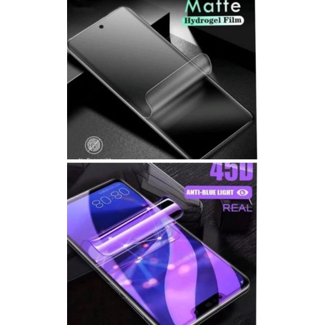 VIVO HYDROGEL MATTE AND BLUE Y02 Y02S 2022 V27 V27E PRO