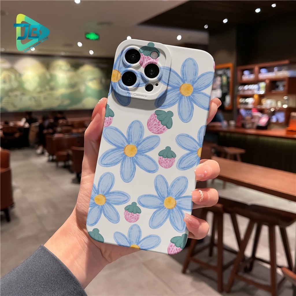 CUSTOM CASE SOFTCASE SILIKON PROCAMERA FLORAL CUSTOM OPPO REALME VIVO XIAOMI SAMSUNG INFINIX IPHONE FOR ALL TYPE JB6275