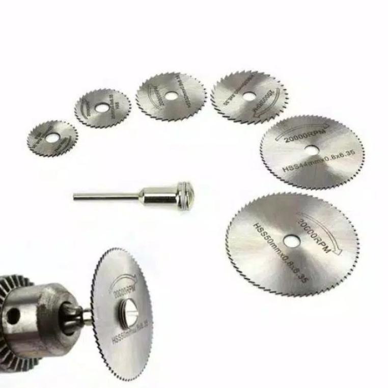 [G-Y6Y][☎] Mata bor potong gergaji mini grinder cun mata gergaji kayu mini gerinda 6 pcs murah