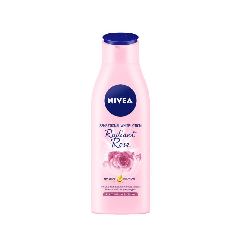 NIVEA Body Care Sensational Body Lotion 200ml | Cherry Blossom &amp; Jojoba Oil | Aura Orange | Radiant Rose