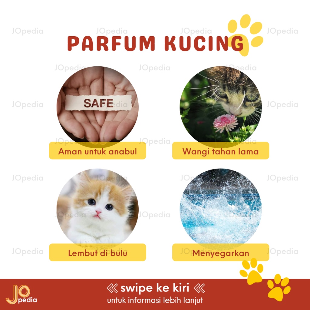 PARFUM KUCING Kelinci Hamster Sugar Glider Pewangi Hewan Pet Perfume