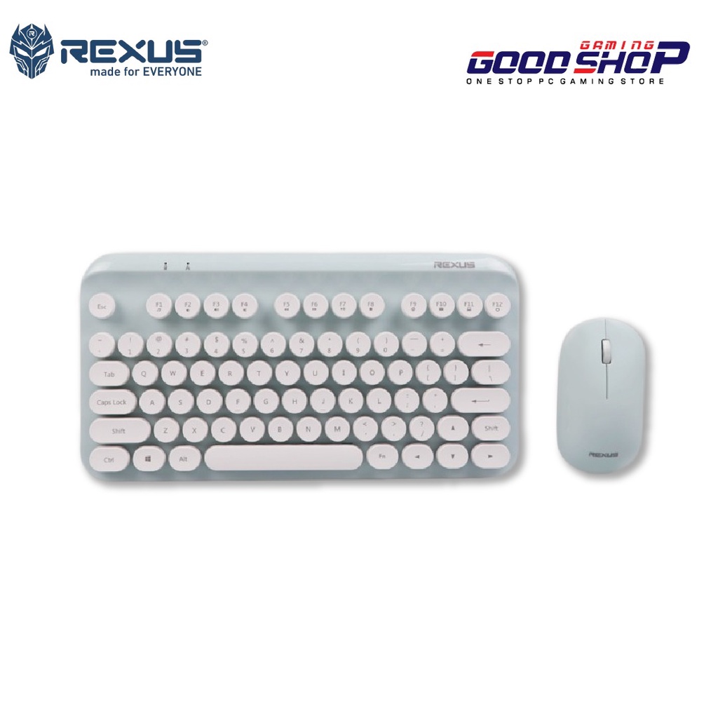 Rexus KM9 / KM-9 Combo Bundle Keyboard &amp; Mouse Wireless