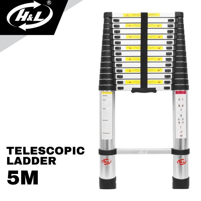 Tangga Teleskopik Ladder Single 5M