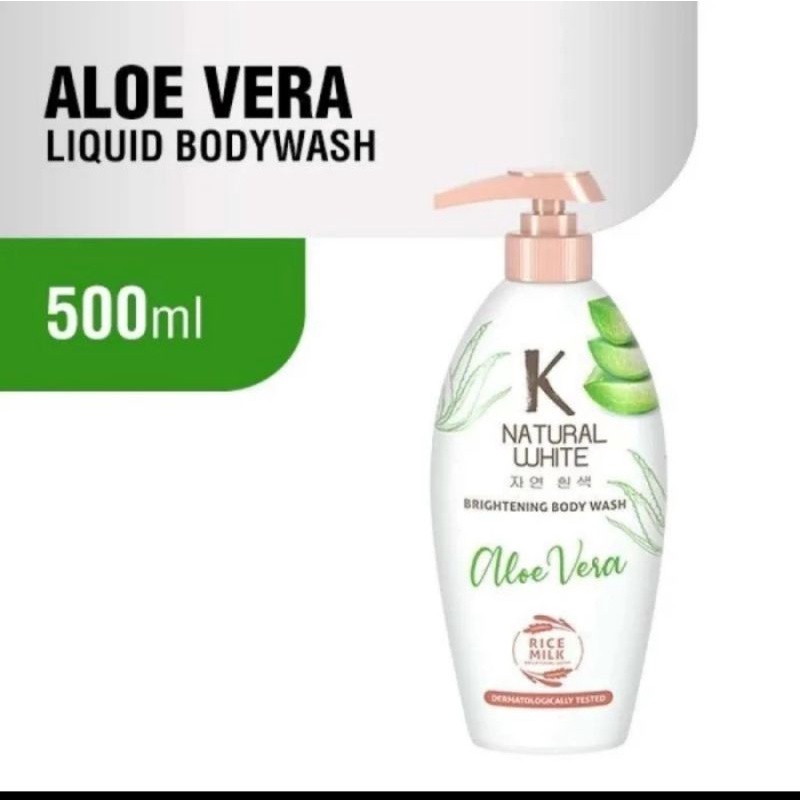 K Natural white 500ml dan 420ml sabun cair