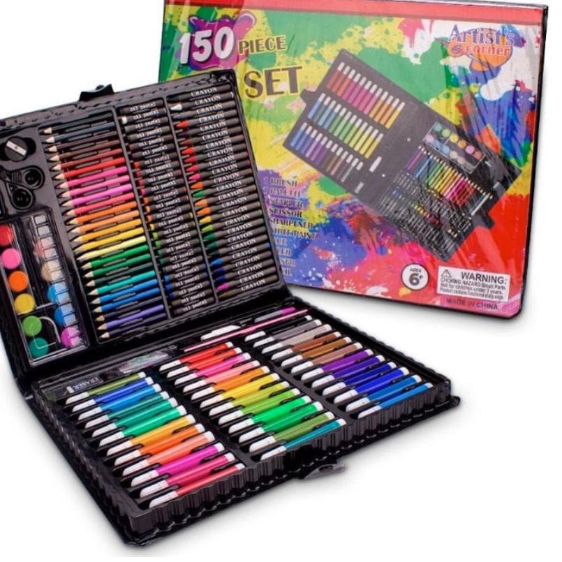 

☞☞ Crayon Set 150pcs / Krayon Mewarnai Anak 150pcs / Pensil Warna Set 150pcs TAKASIMURA STORE