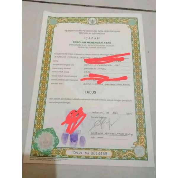 

sertif custom kode-MA/MK/C