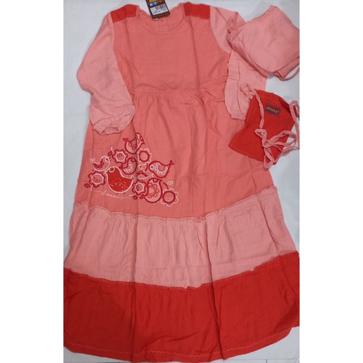 Sale Dannis 50% / Jubah dannis SIZE 7 / Gamis rayon / baju muslim anak perempuan / dannis diskon / b