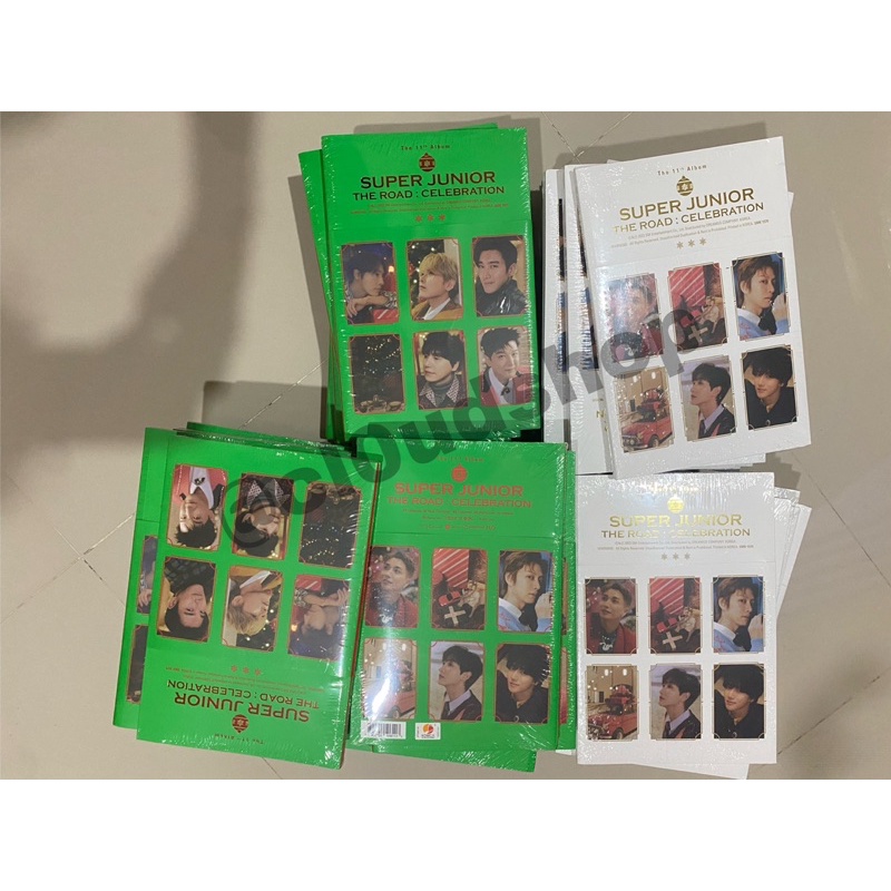 [STOCK] Super Junior Celebrate Album + Poster