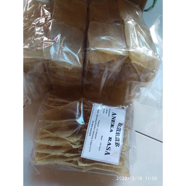 

Kerupuk Gendar (Kerupuk nasi)