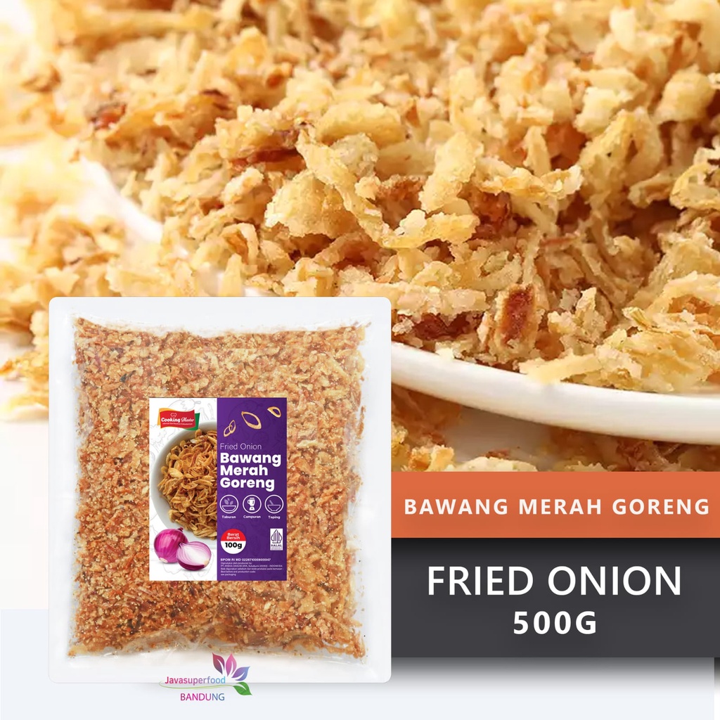 BAWANG MERAH GORENG 500gr HALAL