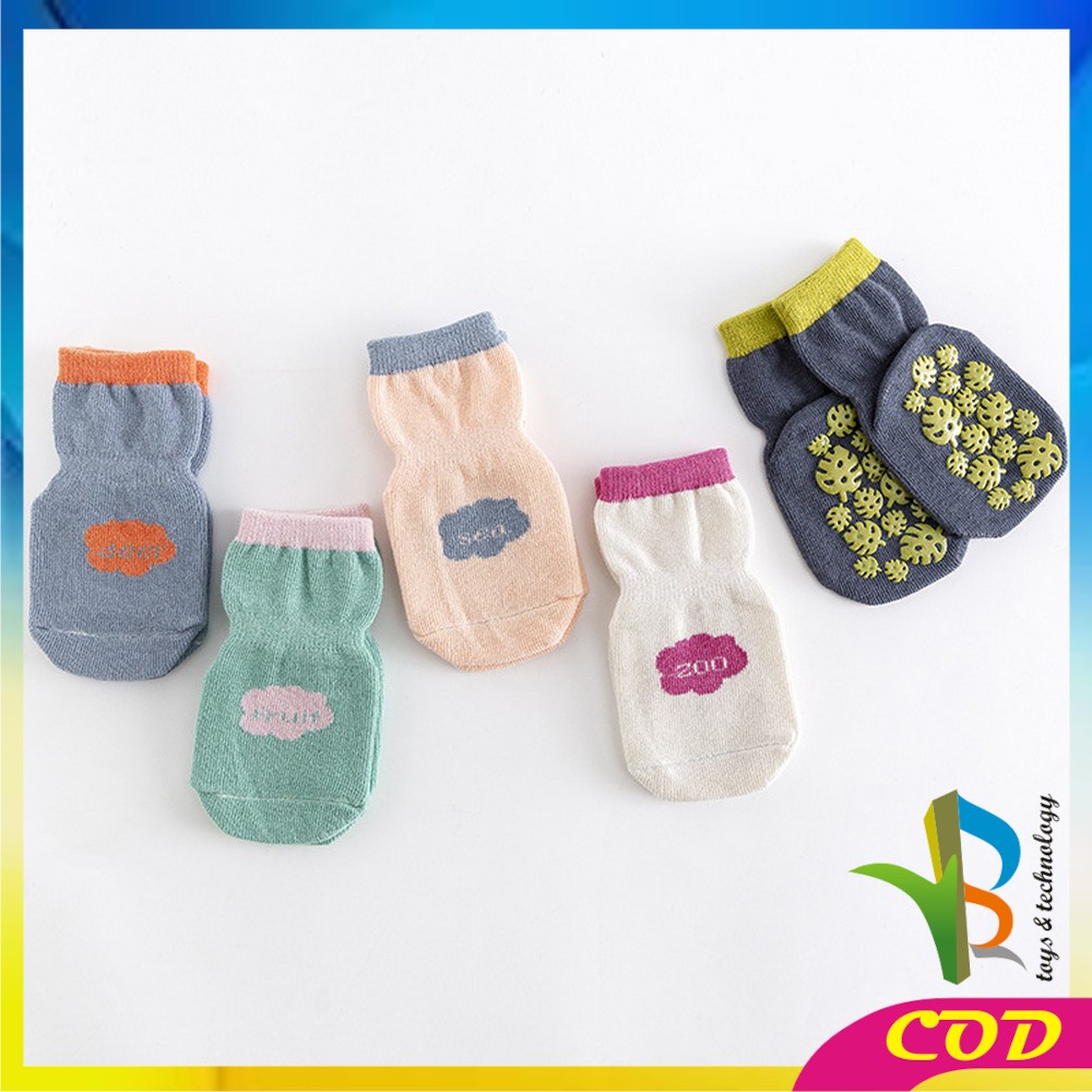 RB-P217 Kaos Kaki Anak Bayi AntiSlip Unisex Motif Animal / Baby Newborn Socks Anti Slip / Kaus Kaki Karakter Kartun Import