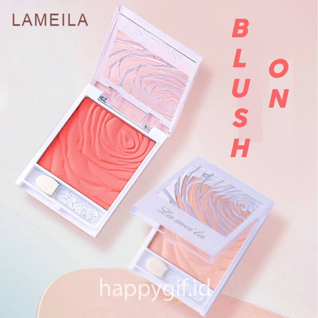 LAMEILA Free Kuas New Blush On Palette Matte Waterproof Long Stay LA207 5198