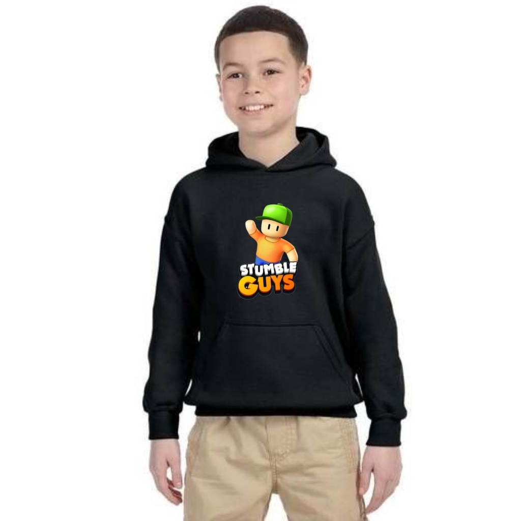 SWEATER BAJU ANAK HOODIE JAKET STUMBLE GUYS BISA COD UNTUK ANAK 2-10 TAHUN