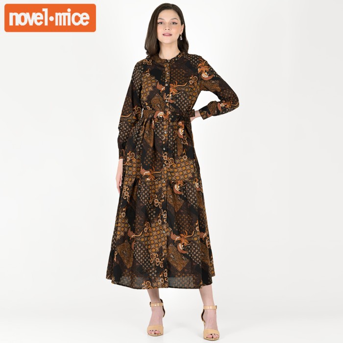 LE'ROSETZ - GAMIS BATIK CENDRAWASIH CHOCO