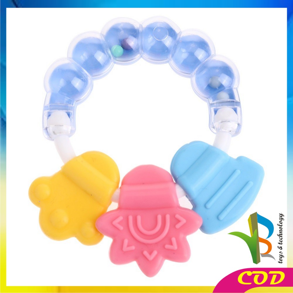 RB-M71 Mainan Rattle Genggam Kerincingan Bayi / Gigitan Bayi / Empeng Teether Bayi Baby Toys