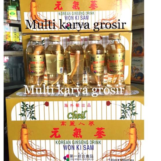 

BISA COD ✔️minuman ginseng Korea won Ki Sam korean ginseng drink|SQ4