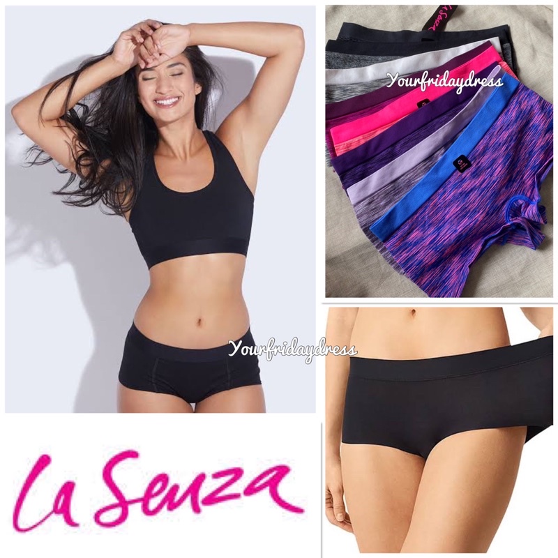 #11 Lasenza Comfort Soft Seamless Boyshort Panty LASENZA Basic Heather Ultrasoft Modal Panties Under