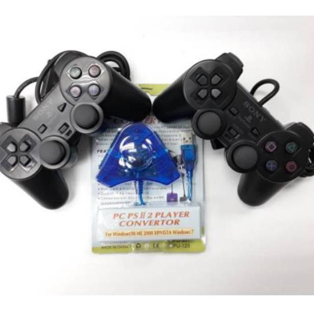 ㊋ STIK / STICK PS2 / PS 2 PAKET DENGAN CONVERTER PS2/ PS3 / PS 3 TERBARU 2796 ⁂