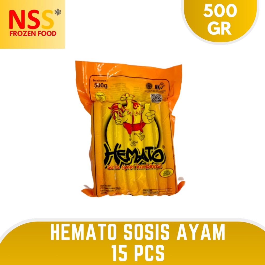 

HEMATO SOSIS AYAM 15 PCS 500 GR