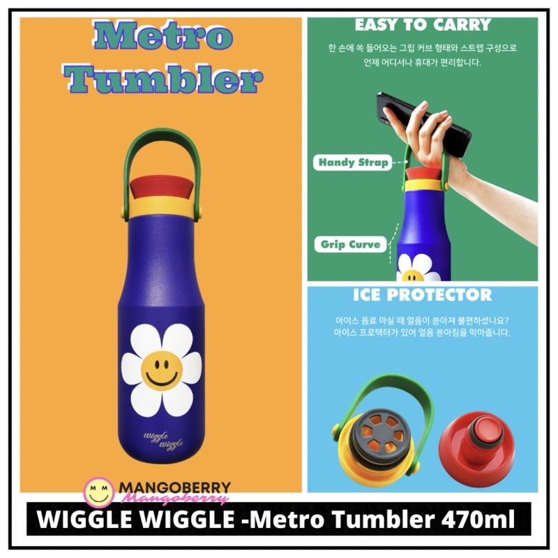 WIGGLE WIGGLE - Metro Tumbler 470ml