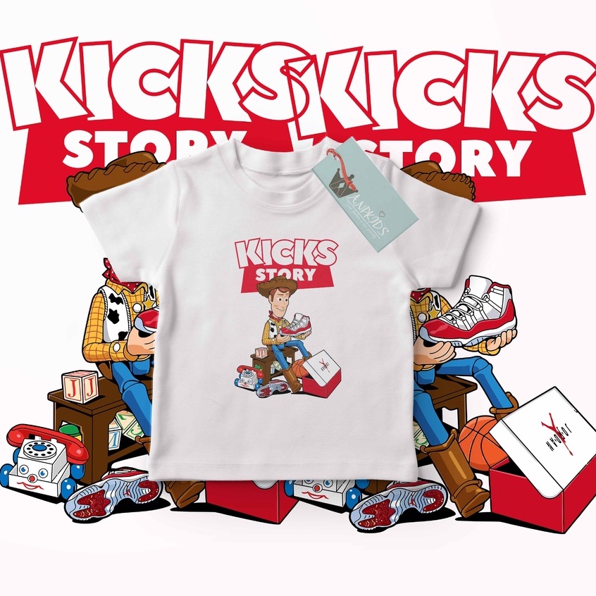kaos toy story kaos woody jordan premium