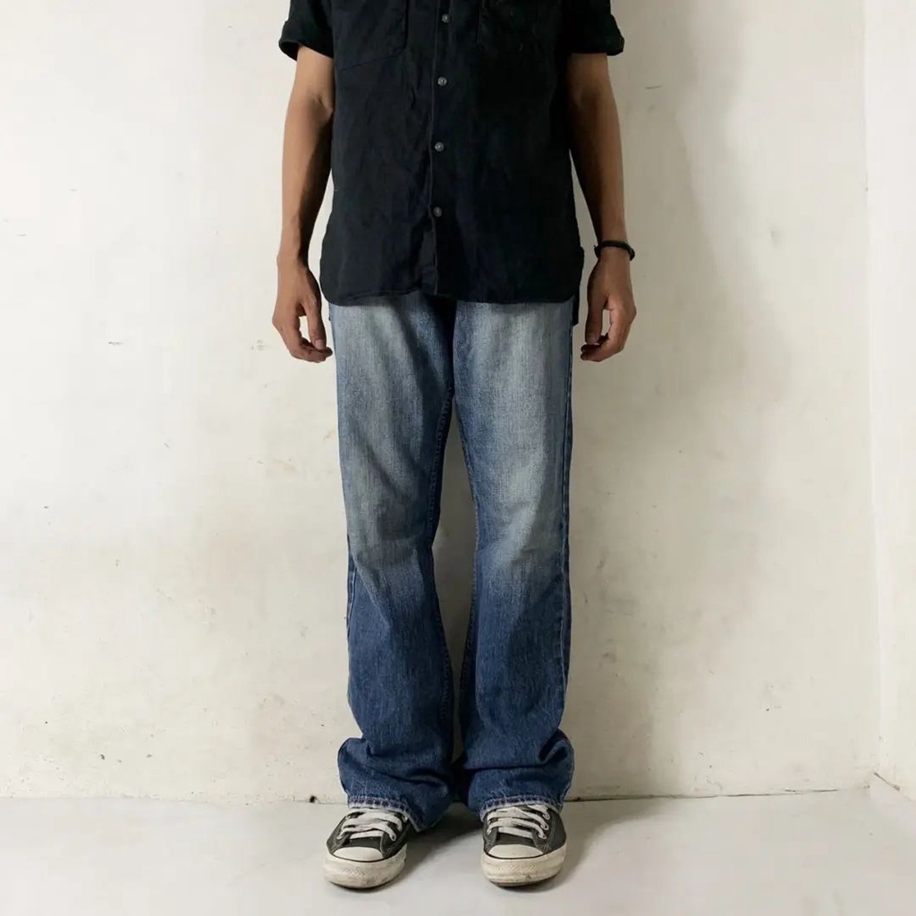 AMERICAN EAGLE Blue Jeans Reguler Fit Second Original