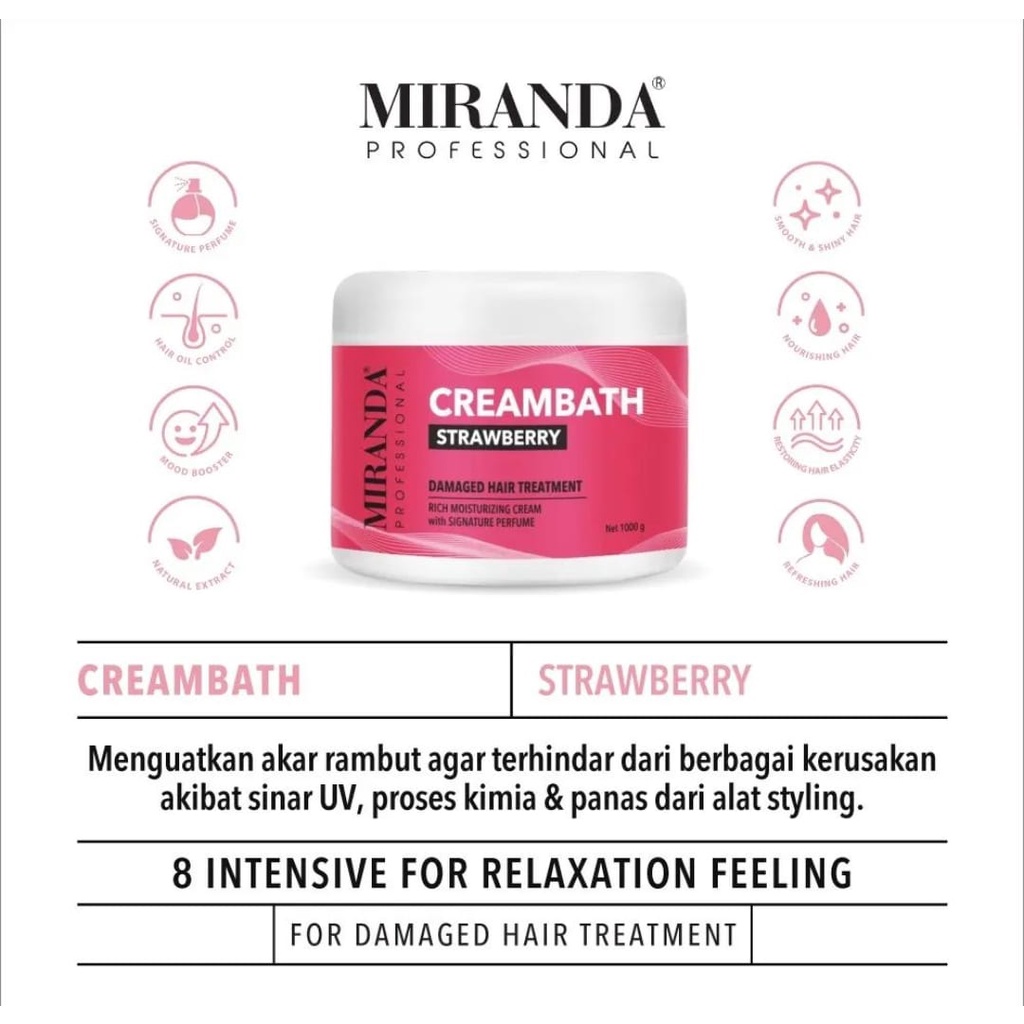 Miranda Professional Creambath 1000 ML