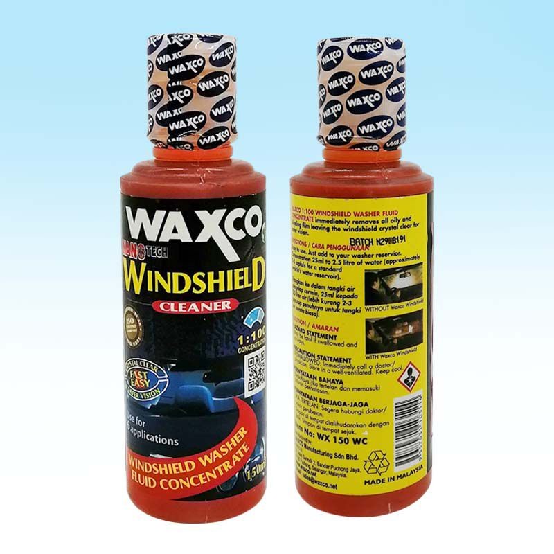 Pembersih kaca WAXCO WINDSHIELD CLEANER 150 ml