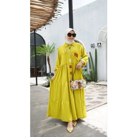 namara rainbow dress||dress crinkle