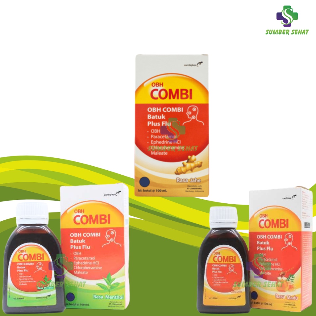 OBH COMBI BATUK PLUS FLU SIRUP 100 ML