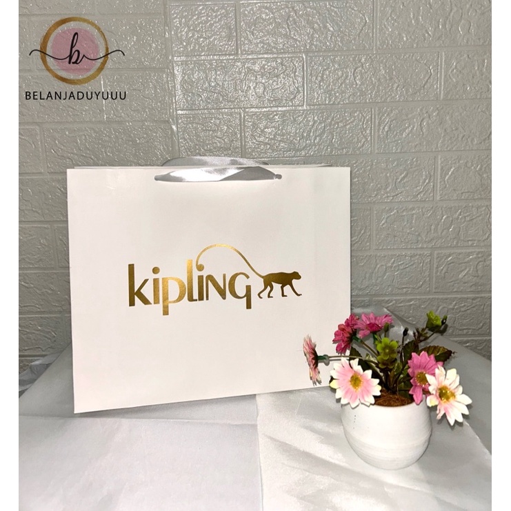 Paper Bag Kipling Pembungkus Kado Paper Bag Branded