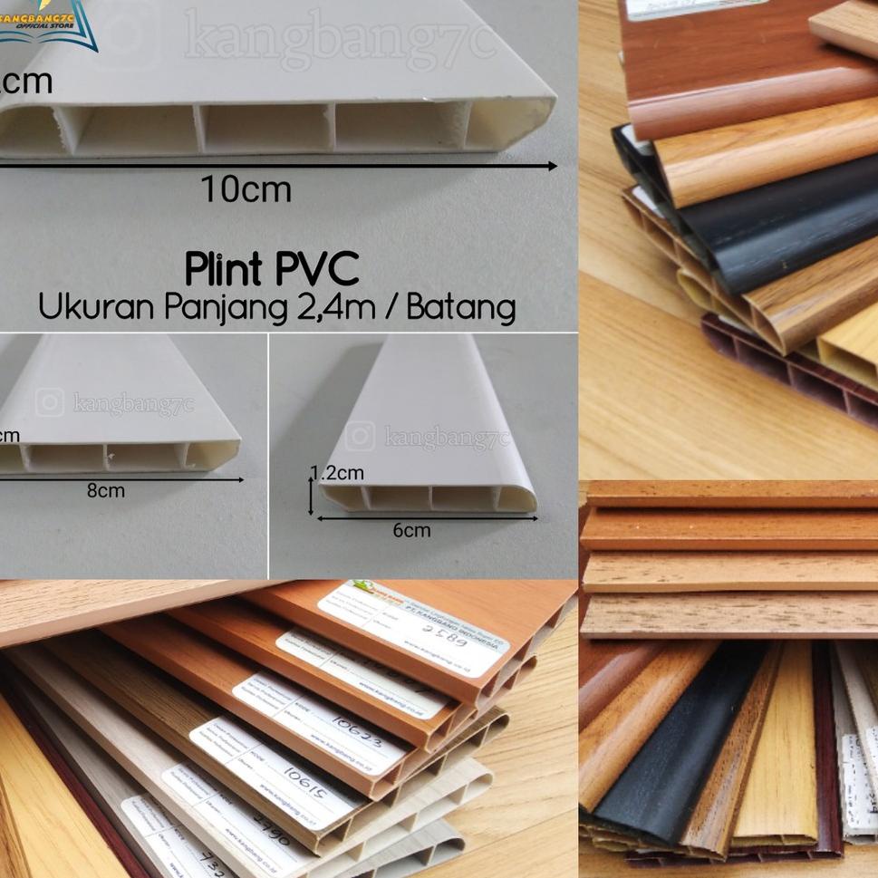Jual [KODE O6772] Plint pvc Plin PVC List Plank Pvc List Lantai