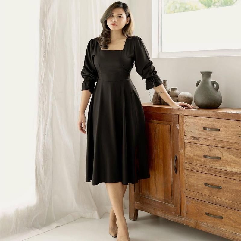 DRESS JUMBO INA SABRINA/DRESS KEKINIAAN/