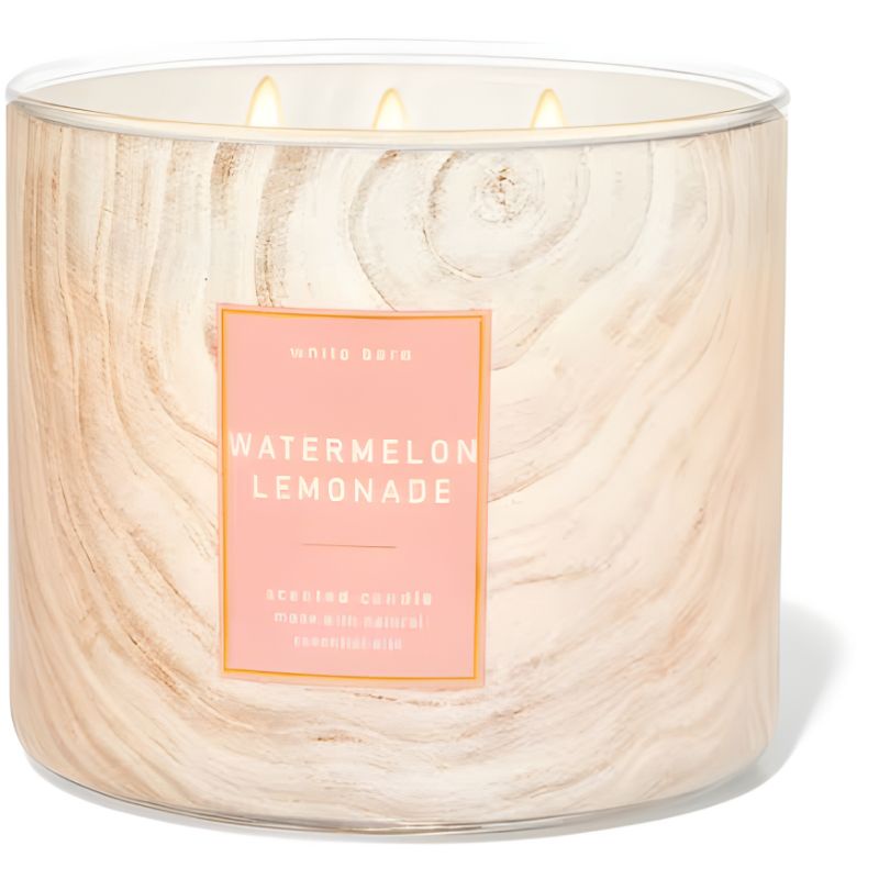 BATH AND BODY WORKS BBW WATERMELON LEMONADE MOM, YOU'RE AMAZING, AMAZING MOM 3-WICK SCENTED CANDLE 411 G LILIN WANGI 3 SUMBU UKURAN BESAR PENGHARUM RUANGAN