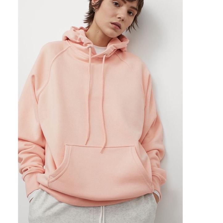 Rekomendasi JAKET PULLOVER BASIC HOODIE SWEATER H&M HM HODIE COLOUR REJECT ORIGINAL