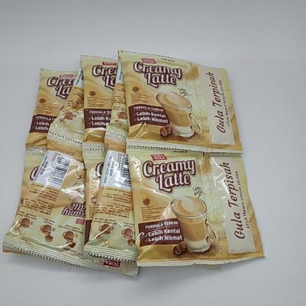 

ナ Torabika Creamy Latte 10x25gr barcode 8998666001306 べ