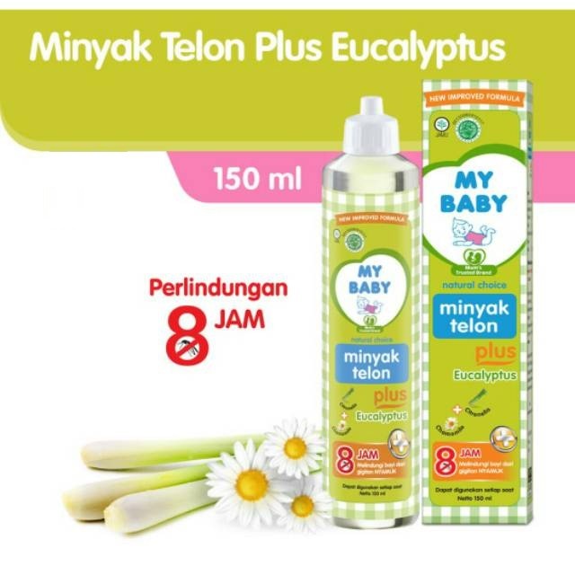 My Baby Minyak Telon  (HIJAU) plus 8 Jam