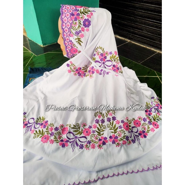 MUKENA TERUSAN MUKENA JEBLUS MUKENA  MUKENA ADEM MUKENA LEMBUT KUDUS MOTIF JAMEELA K.P, SIMPEL