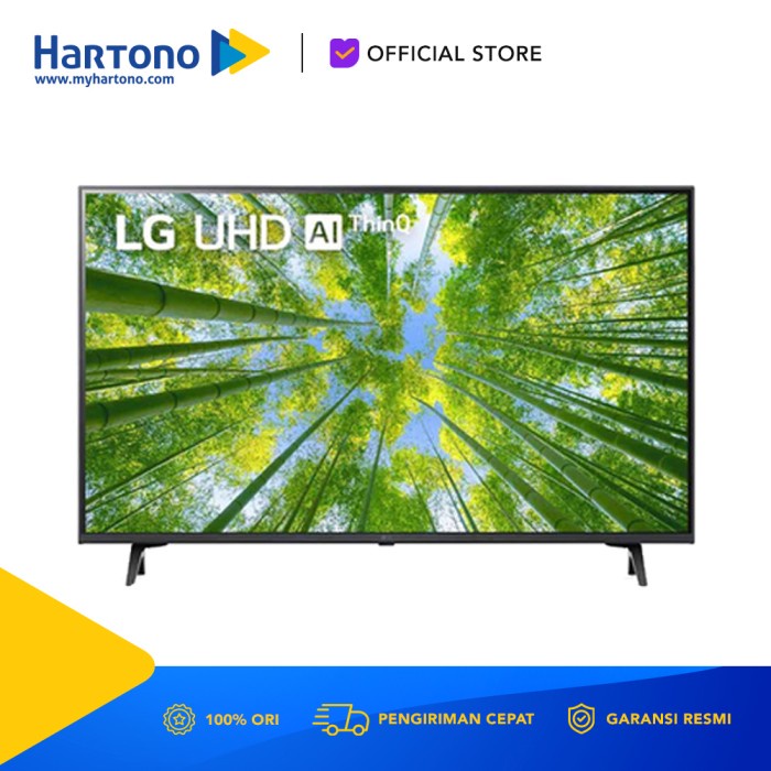 LG 43 Inch UHD Smart LED TV 43UQ8050PSB