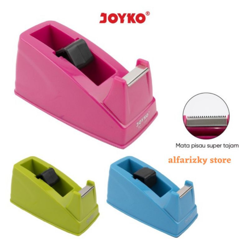 

Dispenser Tape Cutter JOYKO TC111 - Pemotong Isolasi Kecil