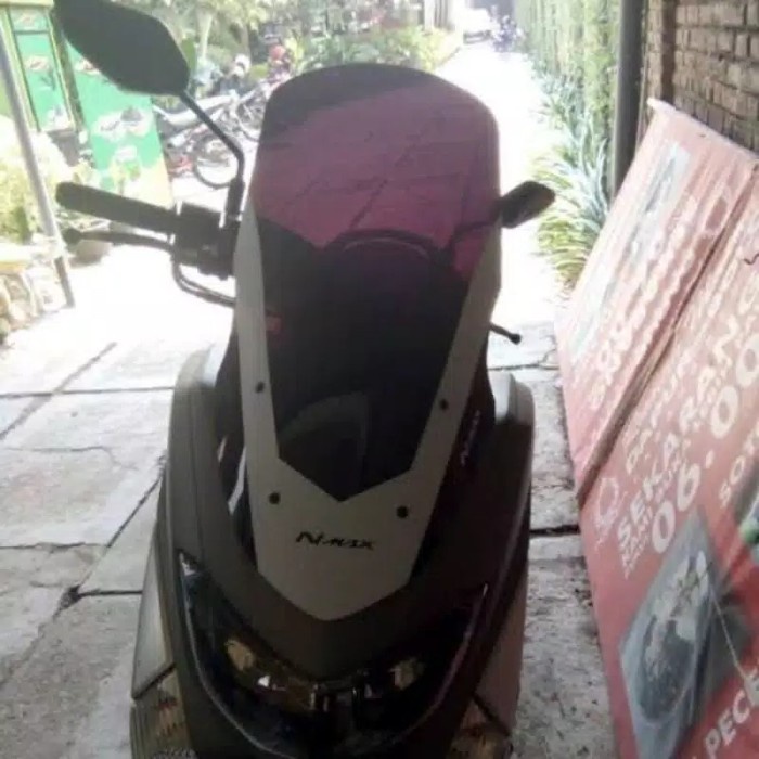 windshield nmax lama tameng angin nmax visor nmax lama tinggi 60cm