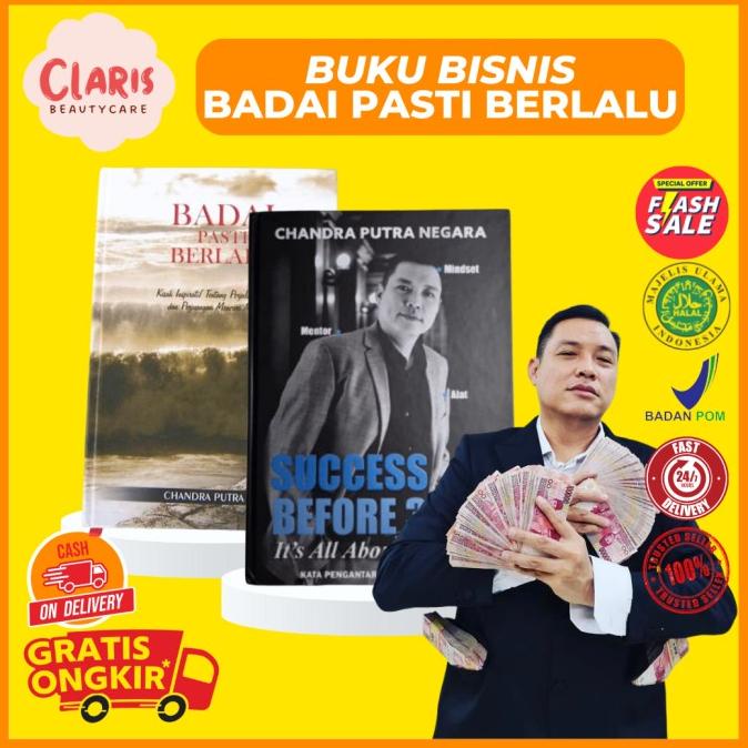 

Buku Badai Pasti Berlalu Chandra Putra Negara Asli + TTD DVD
