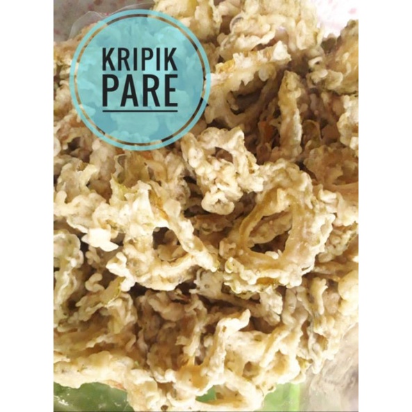 

KERIPIK PARE / KRIPIK PARE /PARE GORENG / SNACK KILOAN 250 GR