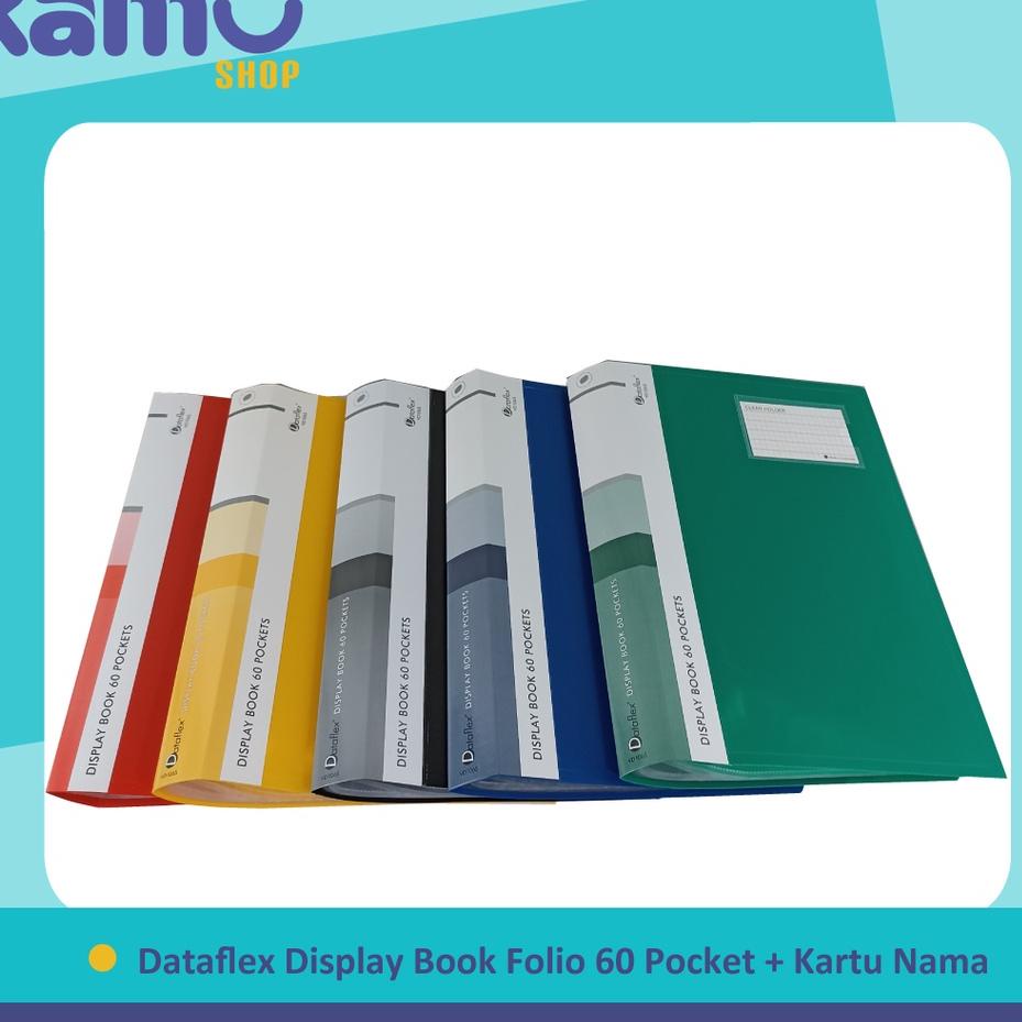 

Cuma Di Sini Dataflex Display Book 60 Pockets + Kartu Nama / Clear Holder / Document Keeper DF - 823