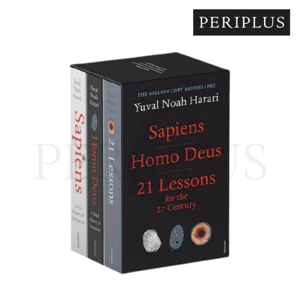 PRODUK- YUVAL NOAH HARARI BOXSET-9781529115666-BUKU ORI PERIPLUS .