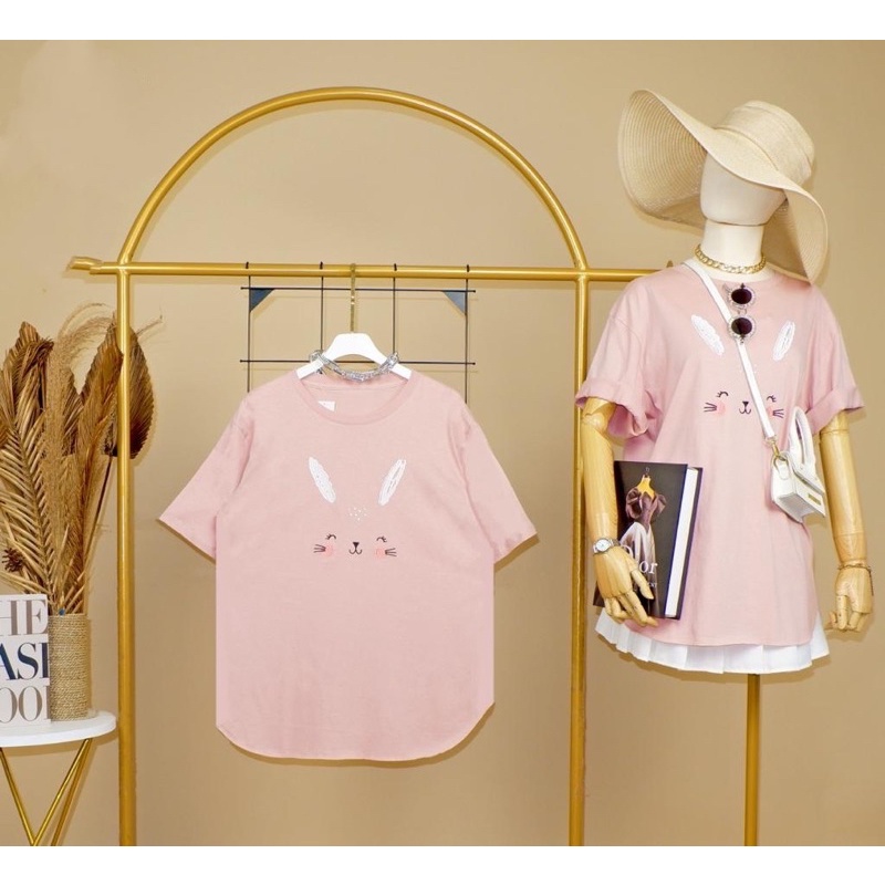 kaos oversize wanita pendi/mickeymouse/unicorn/kawssquad/moschinodt.oversize kaos wanita.kaos oversize cwe polos korean murah