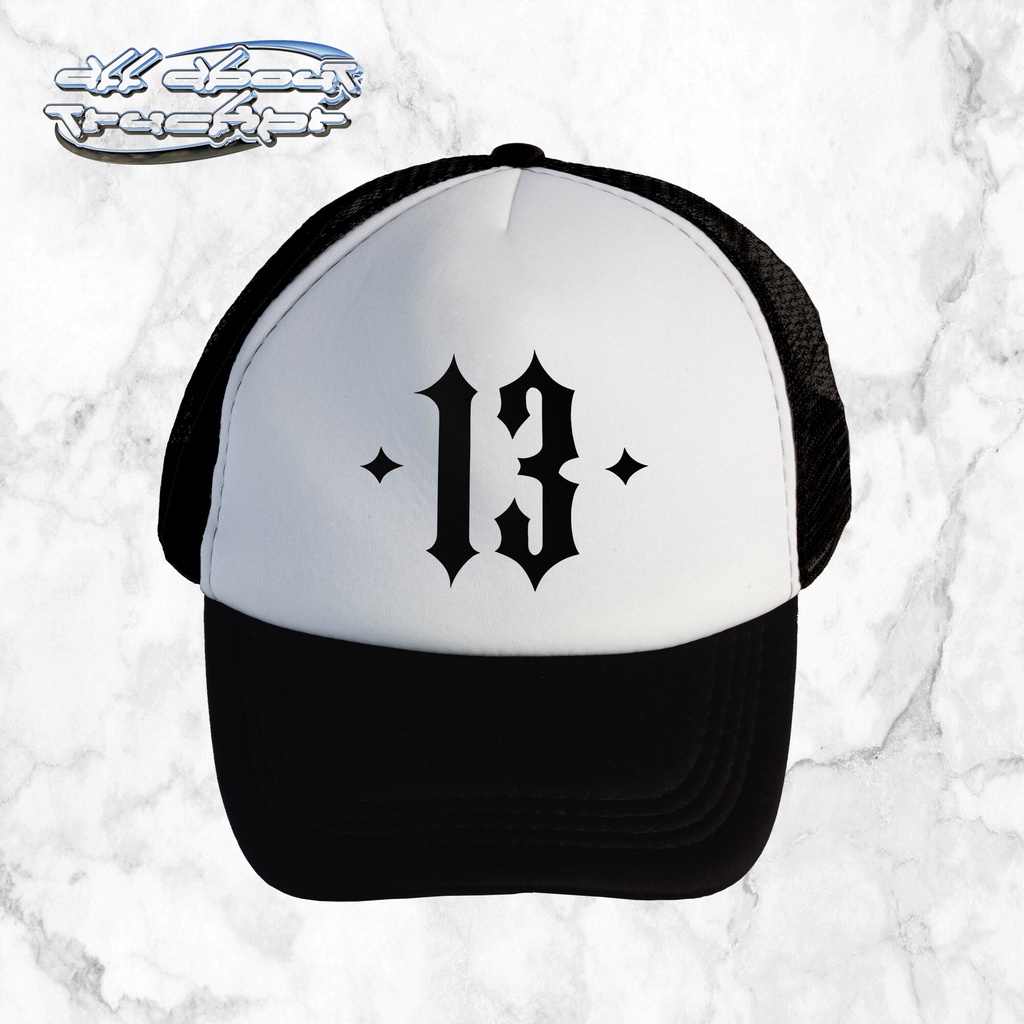 Number 13 | Trucker Hat | All About Trucker