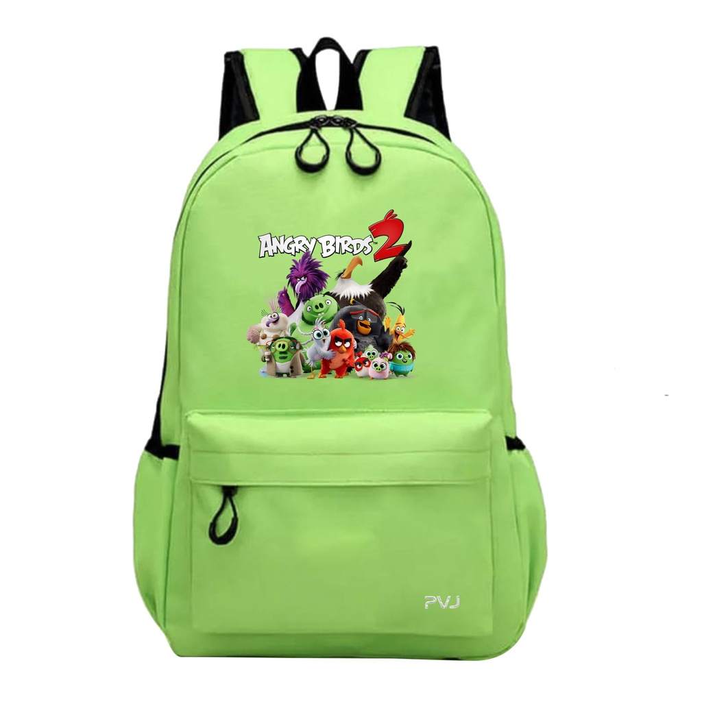 PVJ - Tas Ransel Sekolah Anak Laki-Laki Karakter Agry Bird Backpak