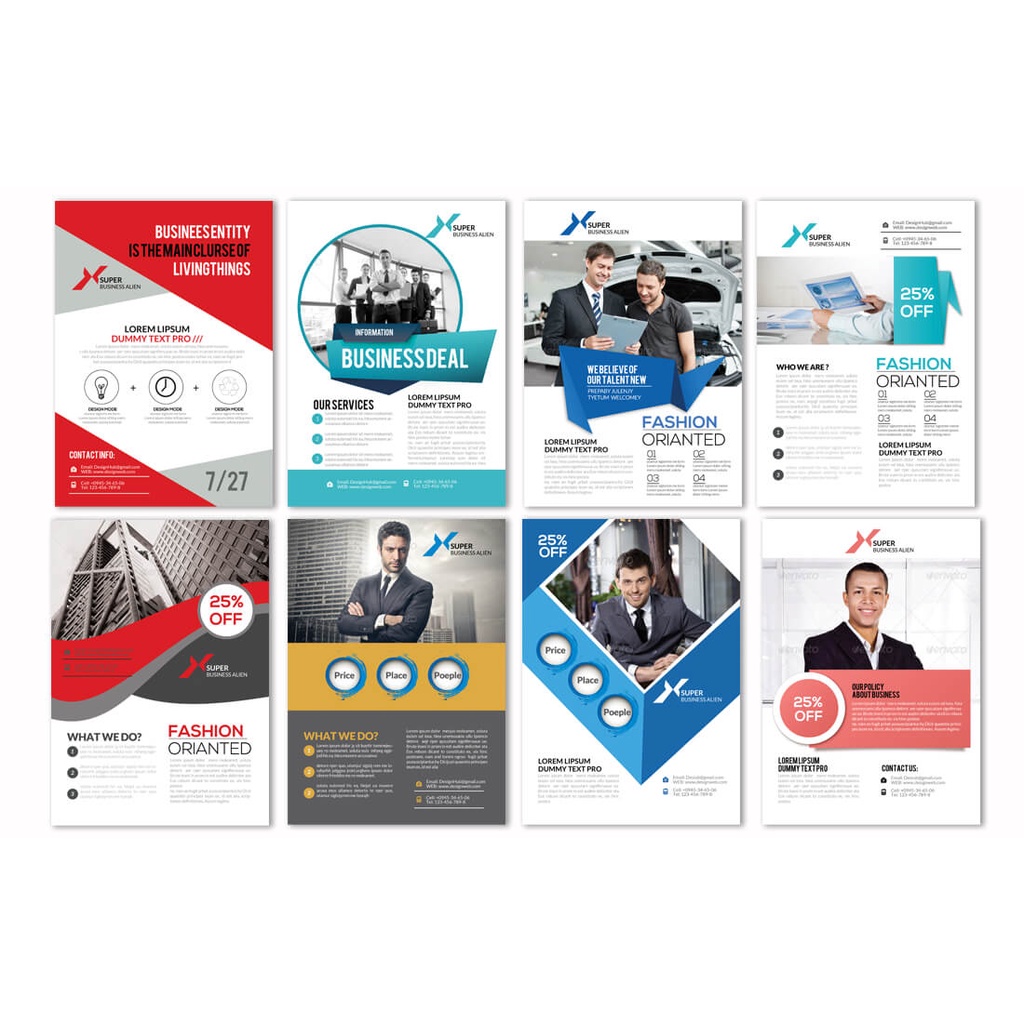 100 High-Quality Business Flyer Templates